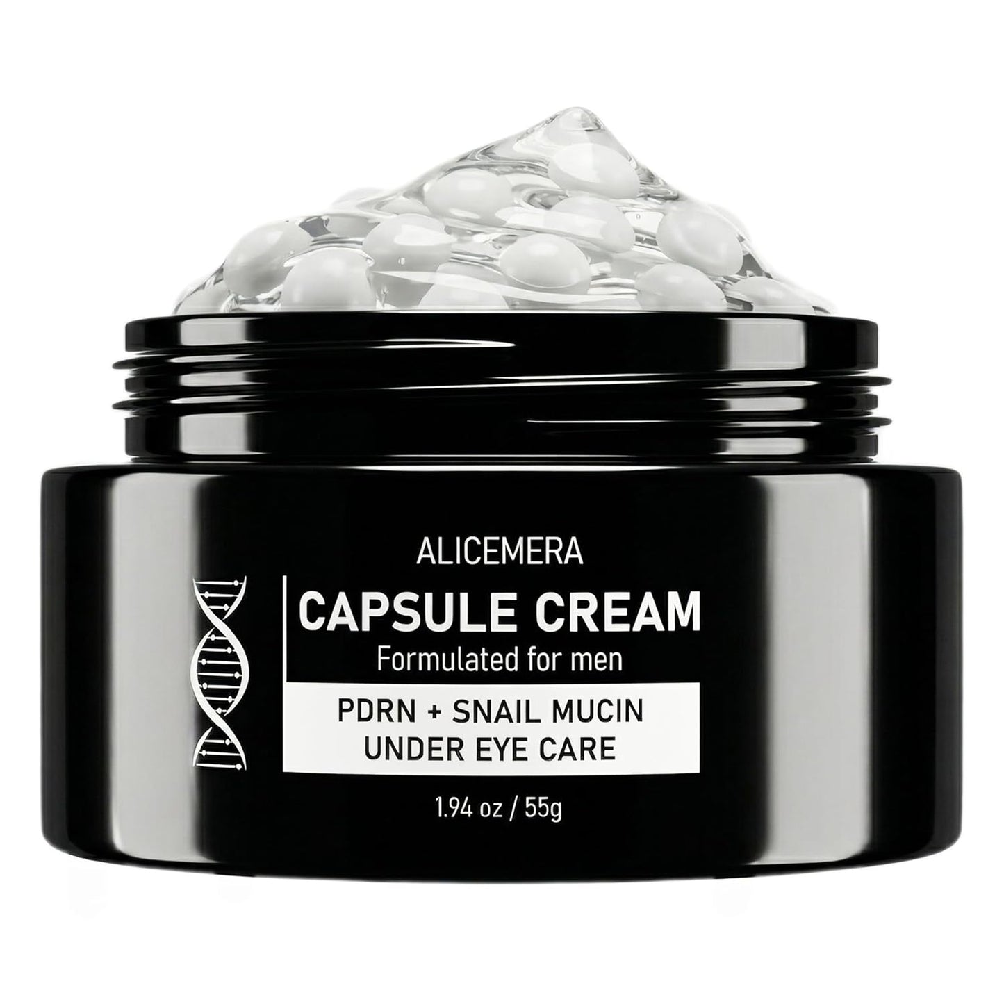 Alicemera PDRN Eye Cream for Men with Snail Mucin & Collagen