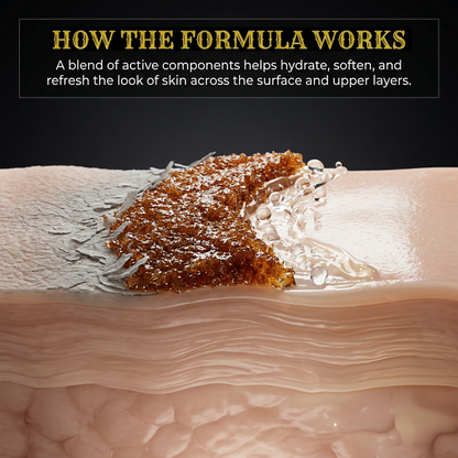Alicemera Body Scrub for Men, Dead Sea Minerals & Sandalwood
