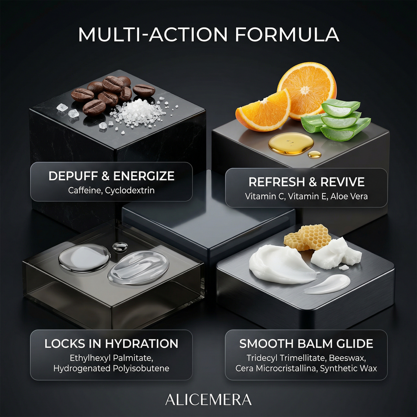 Alicemera Recharge Ritual Caffeine Under-Eye Stick Balm with Vitamin C