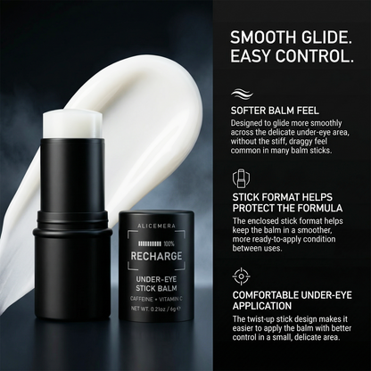 Alicemera Recharge Ritual Caffeine Under-Eye Stick Balm with Vitamin C
